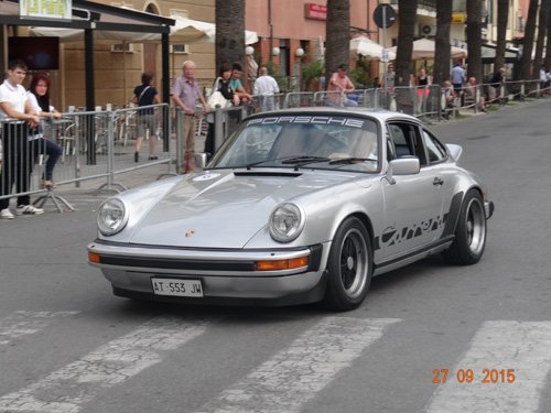 Porsche 911 in prova speciale a Pietra Ligure -2015